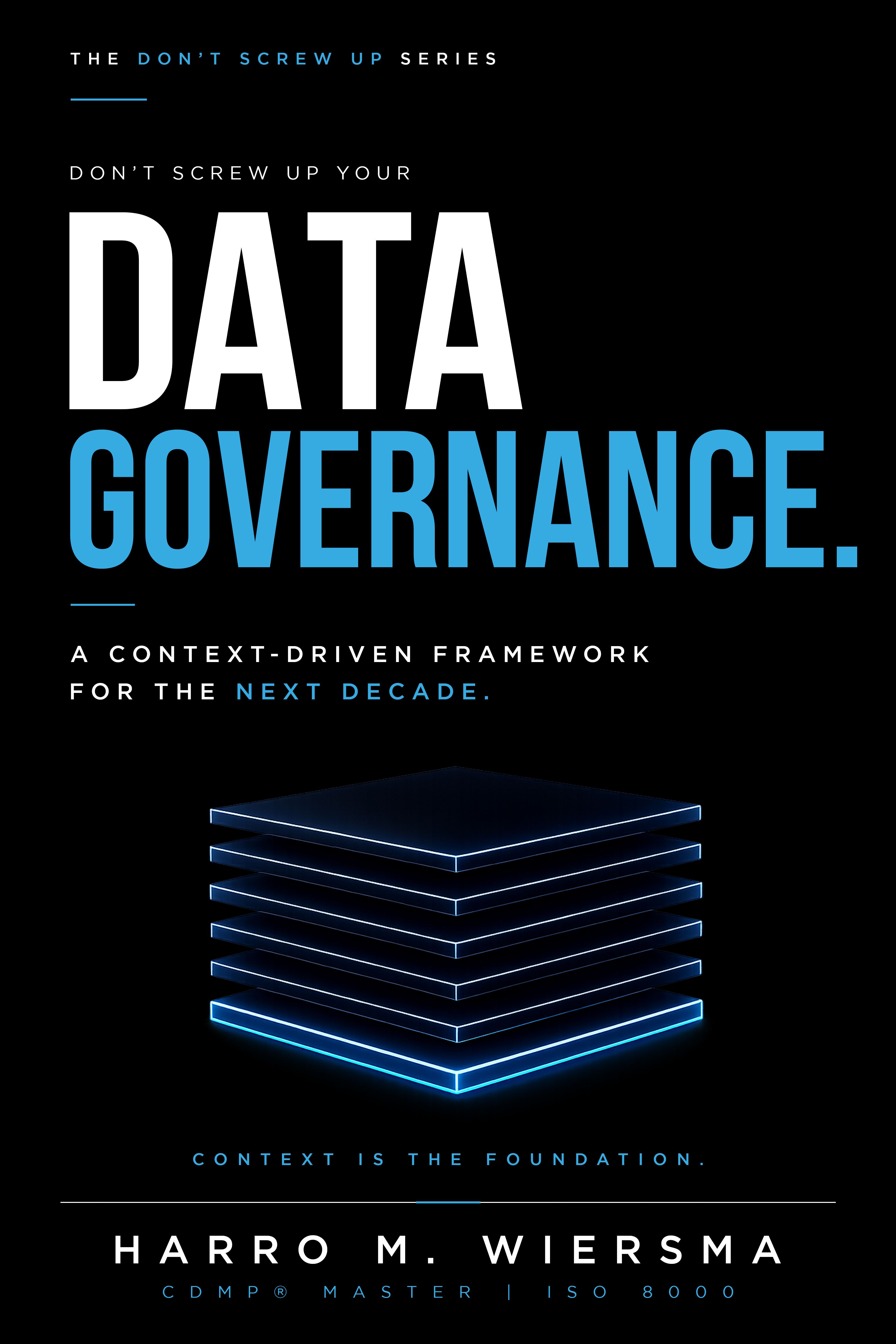 Don't Screw Up Your Data Governance — book cover